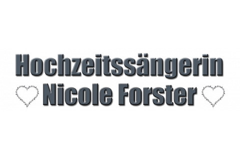 Hochzeitssängerin Nicole Forster, Musiker · DJ's · Bands Nürnberg, Logo